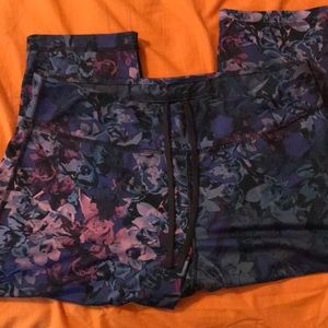 Floral running leggings